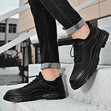 Load image into Gallery viewer, Men's Premium Leather Loafers - Casual Dress Shoes Large Sizes 38-46