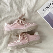 Load image into Gallery viewer, Women's Chunky Platform Sneakers - Casual Round Toe Fashion Sneakers