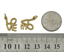 Load image into Gallery viewer, Gold Love Charm, Sku#L662