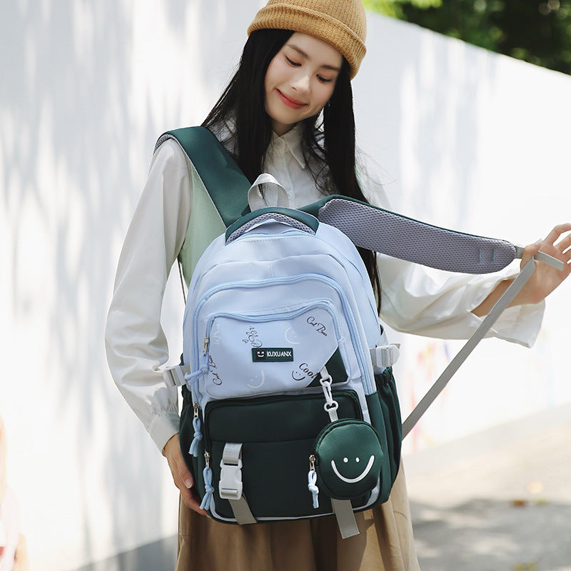 Lightweight High-Capacity Waterproof Backpack with Coin Pocket - 56-75L Travel Backpack for Students