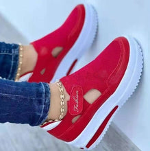 Load image into Gallery viewer, Women's Breathable Mesh Sneakers | Velcro Comfort Walking Shoes | Memory Foam Insole