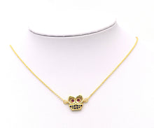 Load image into Gallery viewer, CZ Owl Charm, Sku#LK587