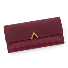 Load image into Gallery viewer, Long Wallet | PU Leather Multi-Card Organizer