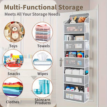 Load image into Gallery viewer, 5-Tier Over-the-Door Storage Box Organizer