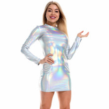 Load image into Gallery viewer, Long-Sleeved Dress Fashion One-Step