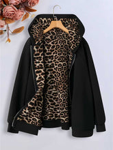 Load image into Gallery viewer, Europe And US Cross-Border Amazon Autumn New Leopard Print
