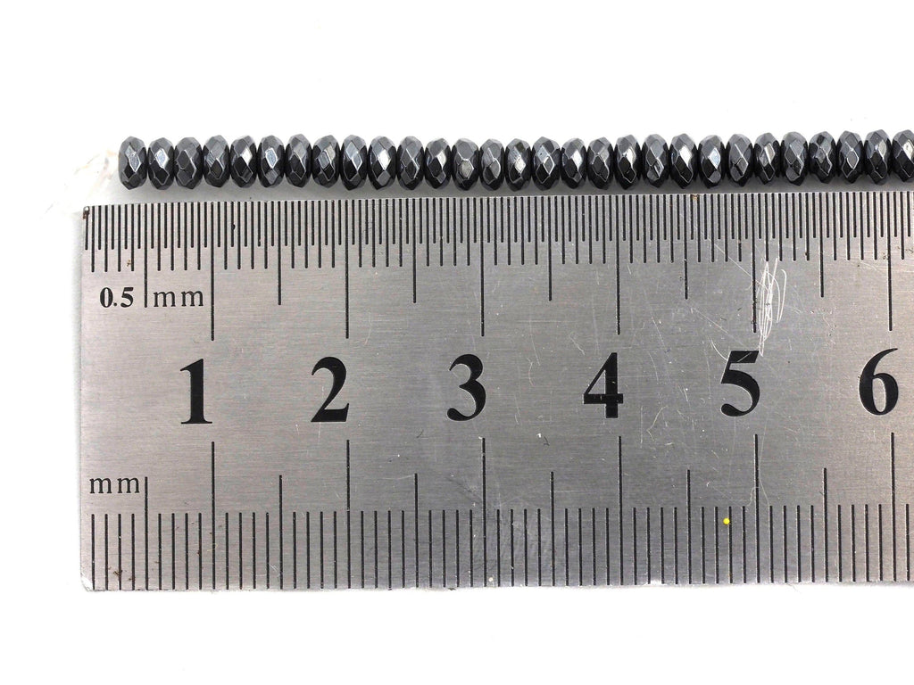 High Quality Natural Original color  faceted Hematite Beads, sku#S122