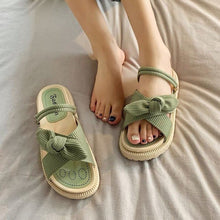 Load image into Gallery viewer, Women's Two-Wear Flat Platform Sandals | EVA Slip-On Open-Toe Sandals
