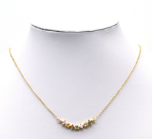 Load image into Gallery viewer, Colorful CZ Square Diamond String Connector Charm, Sku#LK752