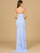 Load image into Gallery viewer, One Shoulder Beaded Gown with Slit