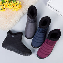 Load image into Gallery viewer, Women's Waterproof Mid-Calf Snow Boots | Wool-Lined Zip Winter Boots