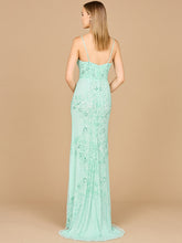 Load image into Gallery viewer, Body Con V-Neck Beaded Gown