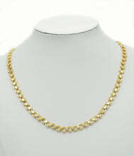 Load image into Gallery viewer, 18K Gold Round Ball Diamond Link Chain by Yard, sku#E550