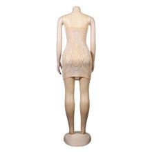 Load image into Gallery viewer, Sexy Slim Fit Rhinestone Tassel Dress