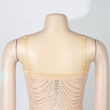 Load image into Gallery viewer, Sexy Slim Fit Rhinestone Tassel Dress