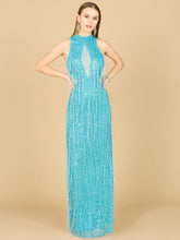 Load image into Gallery viewer, Carrie Fringe Beaded Dress  - OUTLET