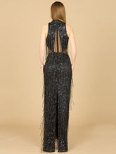 Load image into Gallery viewer, Carrie Fringe Beaded Dress  - OUTLET
