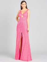 Load image into Gallery viewer, Regan Fringe Sequin Dress