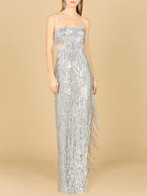 Load image into Gallery viewer, Baby Jane Fringe Dress OUTLET