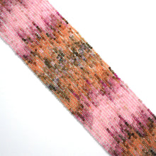 Load image into Gallery viewer, 2mm Multicolor Tourmaline Round Faceted Beads, Sku#U1739
