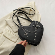 Load image into Gallery viewer, Korean-style Cute Niche Heart-shaped Shoulder Crossbody Bag
