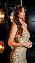 Load image into Gallery viewer, Freddy Strapless Beaded Gown