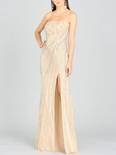 Load image into Gallery viewer, Freddy Strapless Beaded Gown