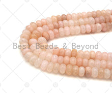 Load image into Gallery viewer, High Quality Genuine Pink Aventurine Faceted Rondelle Beads, 6x10mm Natural Beads, 15.5'' Full Strand, Sku#U1152