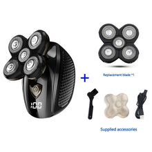 Load image into Gallery viewer, Multifunctional Grooming kit Electric Shaver Wet Dry For Men Electric Razor Rechargeable Bald Head Shaving Machine Beard Trimmer
