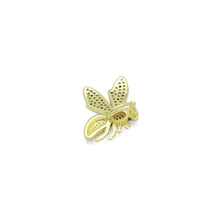 Load image into Gallery viewer, Yellow Bumble Bee Charm Pendant, Sku#LX744