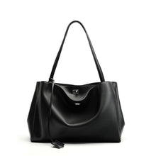 Load image into Gallery viewer, Women's Leather Crossbody Bag | Shoulder &amp; Hand-Carry Bag with Buckle Detail