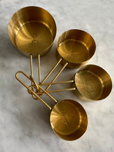 Load image into Gallery viewer, Sorrento Gold Measuring Cups &amp; Spoons Set