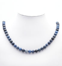 Load image into Gallery viewer, Genuine Quality Dumortierite Round Faceted Beads, 6mm/8mm/10mm, Sku#U1447