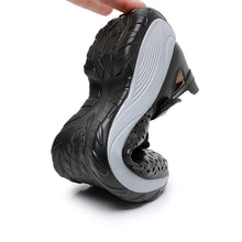 Load image into Gallery viewer, Women's Comfortable Flat Leather Shoes – Suede Round Toe Flats
