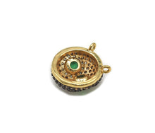 Load image into Gallery viewer, CZ Owl Charm, Sku#LK582
