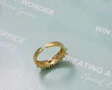Load image into Gallery viewer, Star CZ Adjustable Ring, Sku#X301