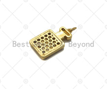 Load image into Gallery viewer, CZ Micro Pave Perfume Bottle Shape Pendant,Cubic Zirconia Go
