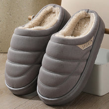 Load image into Gallery viewer, Plush Winter Slippers for Women &amp; Men - Warm Indoor House Shoes with Thick EVA Sole &amp; Non-Slip Grip