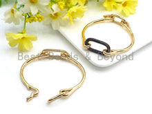 Load image into Gallery viewer, CZ Buckle Cuff Bracelet, Sku#X151