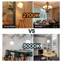 Load image into Gallery viewer, 4-Pack A19 LED Light Bulbs, 60W Equivalent, Soft White or Cool Daylight, E26 Base, Non-Dimmable