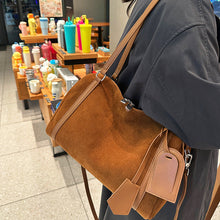 Load image into Gallery viewer, Matte Genuine Leather Retro Crossbody Bag | European &amp; American Style | Women's Shoulder Bag