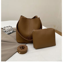 Load image into Gallery viewer, Winter Bucket Bag Set - Minimalist Crossbody Shoulder Bag for Women