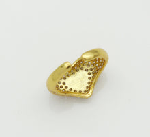 Load image into Gallery viewer, CZ Heart Adjustable Ring, Sku#B183
