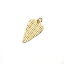 Load image into Gallery viewer, Gold Mother of Pearl Heart Charm, Sku#LK820