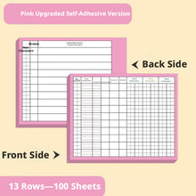 Load image into Gallery viewer, New word preview card-blue 8 lines-100 cards