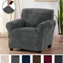 Load image into Gallery viewer, Velvet Stretch Slipcover - Gale Collection