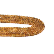 Load image into Gallery viewer, Genuine Yellow Tourmaline Faceted Cube Beads, 2.5mm, Sku#U1524