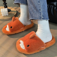 Load image into Gallery viewer, Unisex Shark Slippers | Fluffy Faux Fur House Shoes for Women &amp; Men