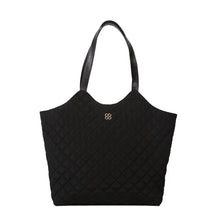 Load image into Gallery viewer, Women's Retro Horizontal Square Tote Bag with Double Straps - Everyday Commuter Handbag by Sarah Express