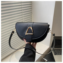 Load image into Gallery viewer, High-end, Fashionable Single-shoulder Bag Niche Saddle Bag